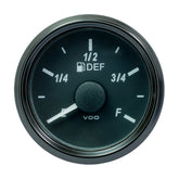 VDO SingleViu 52mm (2-1/16") DEF Level Gauge - 240-33 Ohm A2C3832750030